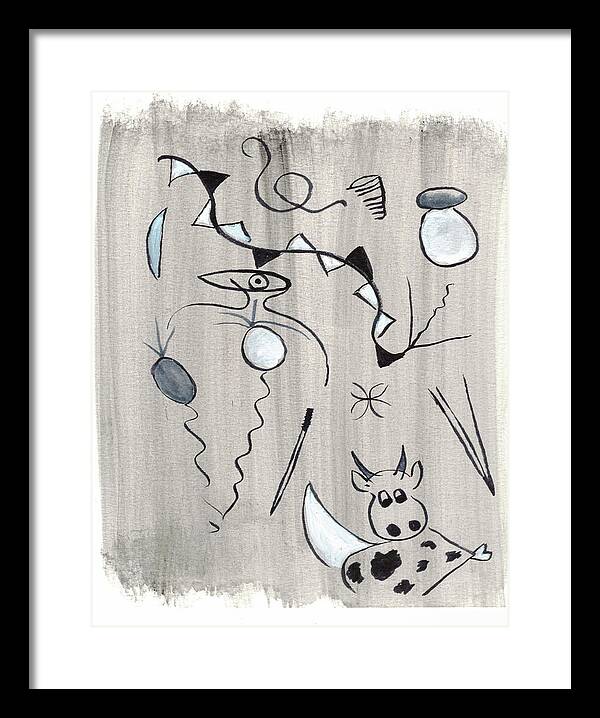 Course Landaise - Framed Print