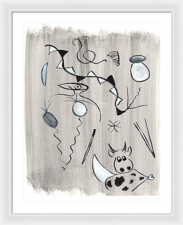 Course Landaise - Framed Print