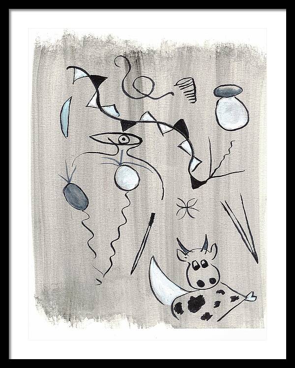 Course Landaise - Framed Print