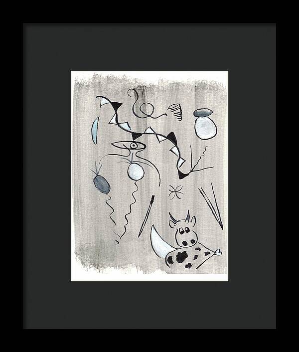 Course Landaise - Framed Print