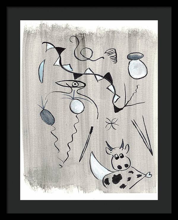 Course Landaise - Framed Print