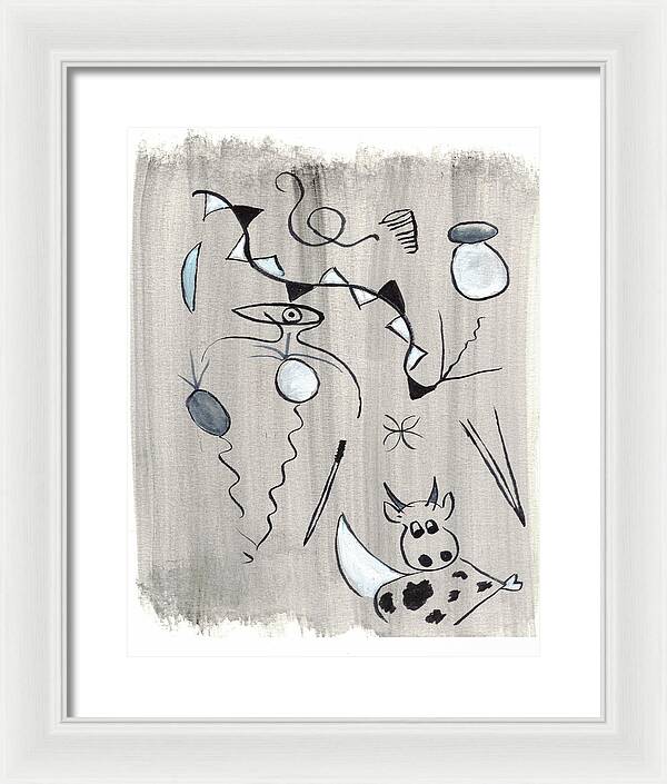 Course Landaise - Framed Print