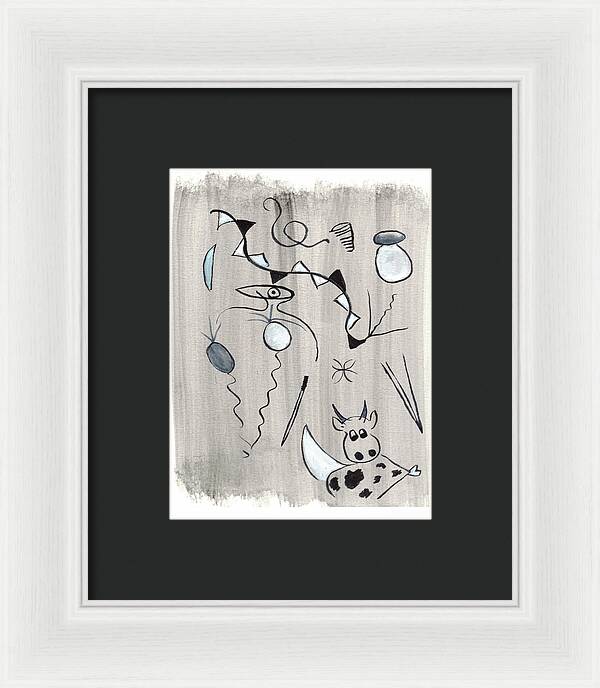 Course Landaise - Framed Print