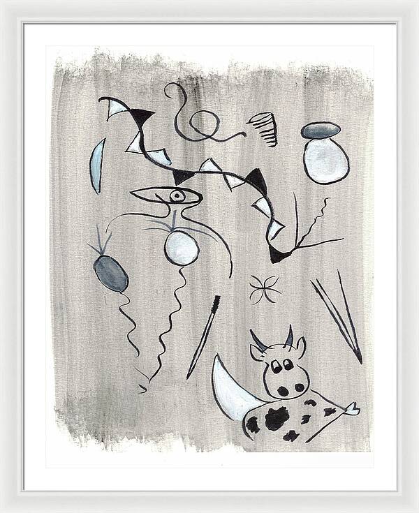 Course Landaise - Framed Print