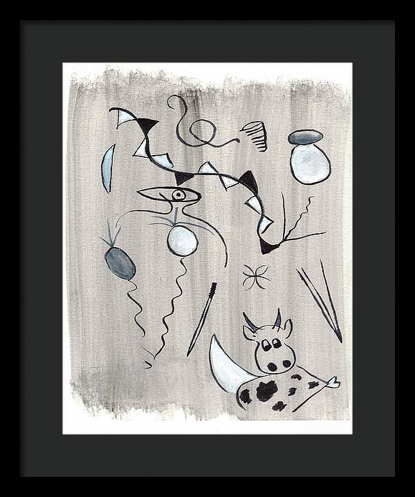 Course Landaise - Framed Print