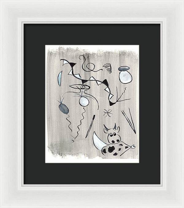 Course Landaise - Framed Print