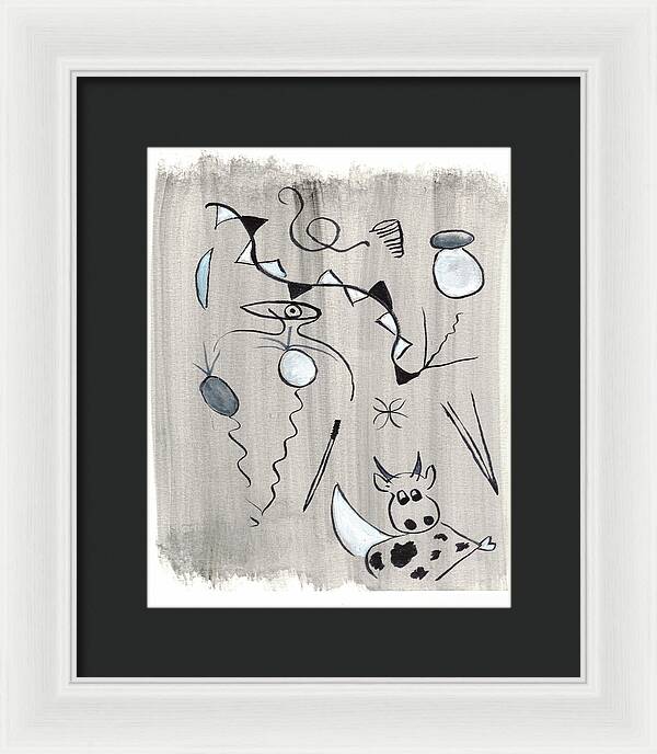 Course Landaise - Framed Print