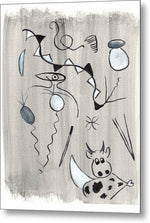 Course Landaise - Metal Print