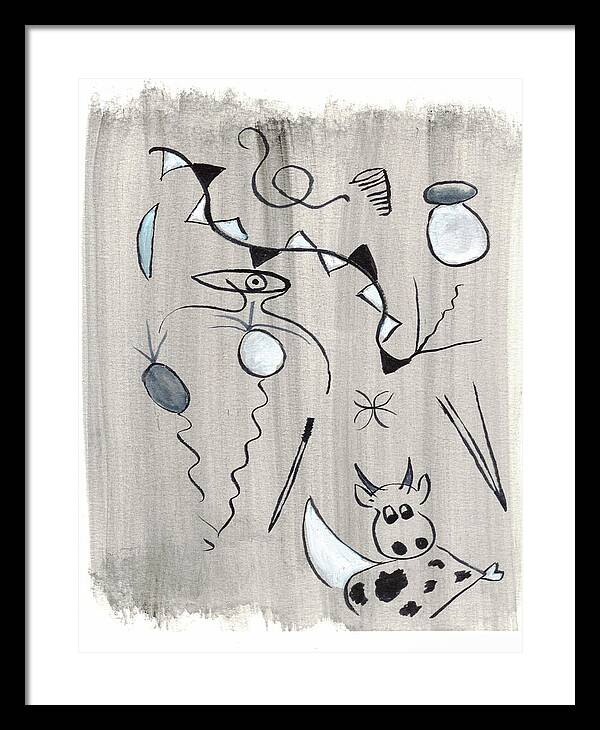 Course Landaise - Framed Print