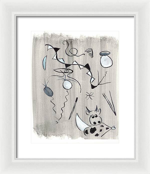 Course Landaise - Framed Print