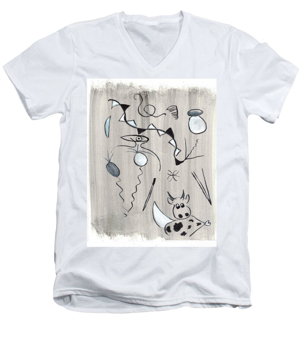 Course Landaise - Men's V-Neck T-Shirt