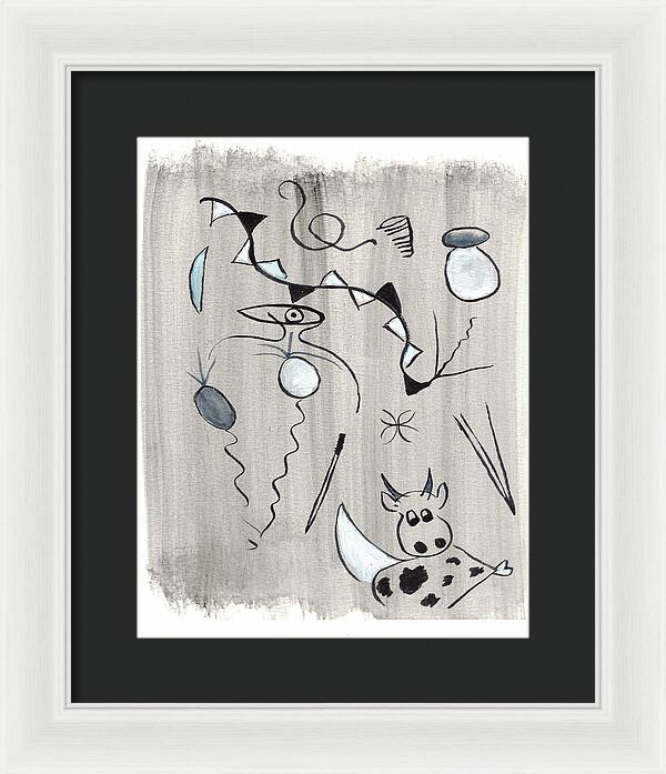 Course Landaise - Framed Print