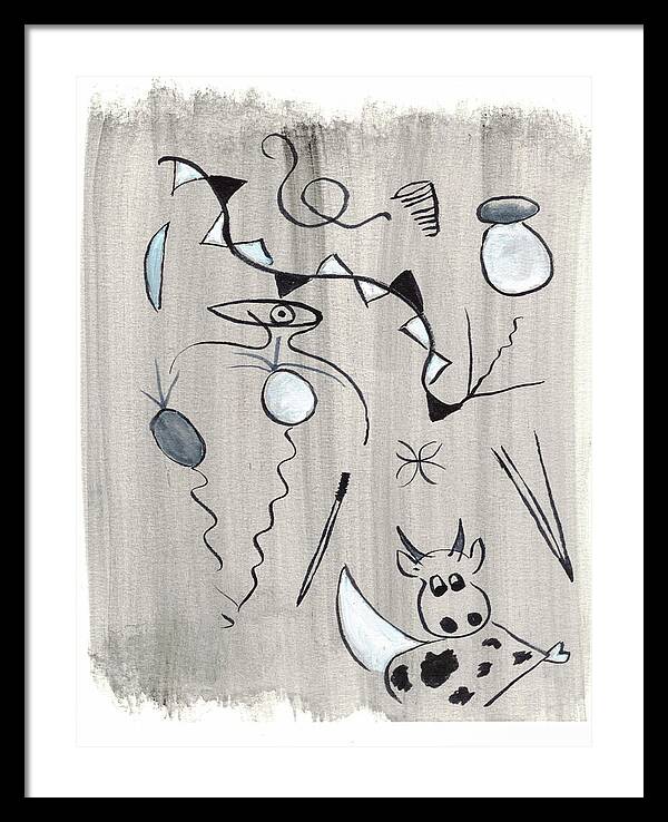 Course Landaise - Framed Print