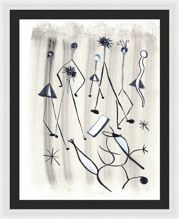 Danseur Etoile - Framed Print
