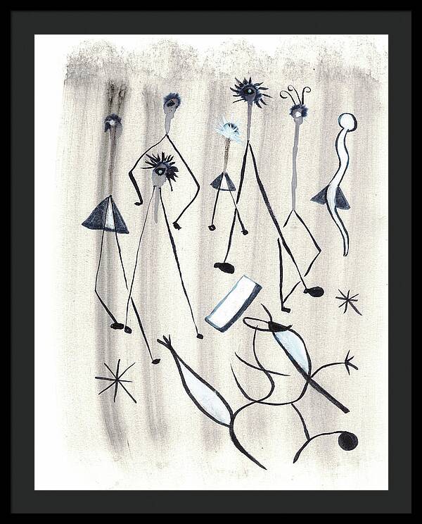 Danseur Etoile - Framed Print