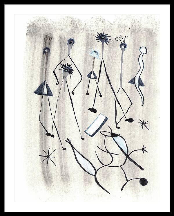 Danseur Etoile - Framed Print