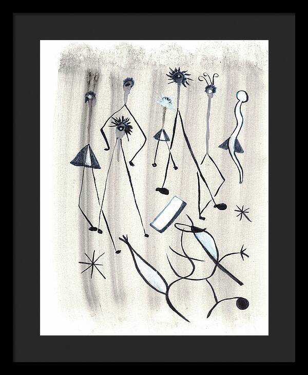 Danseur Etoile - Framed Print