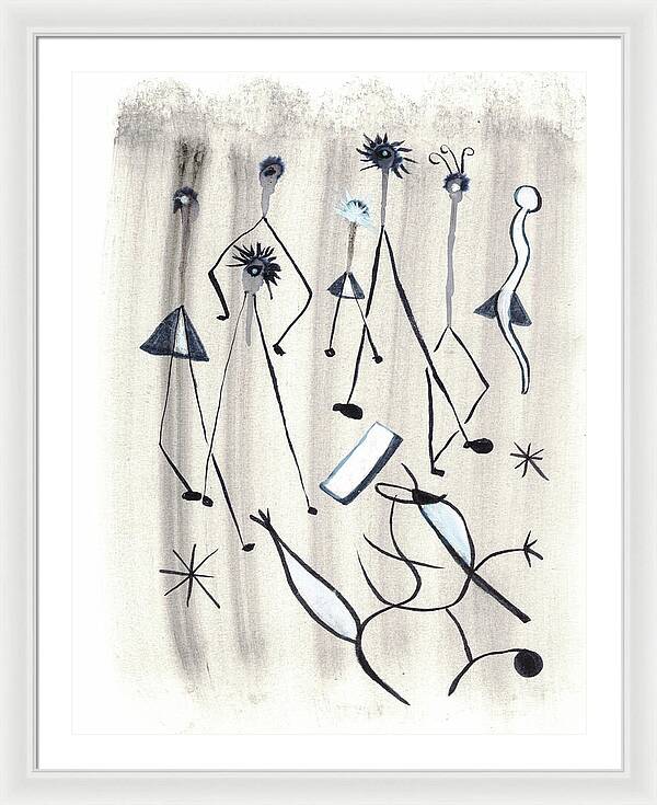 Danseur Etoile - Framed Print