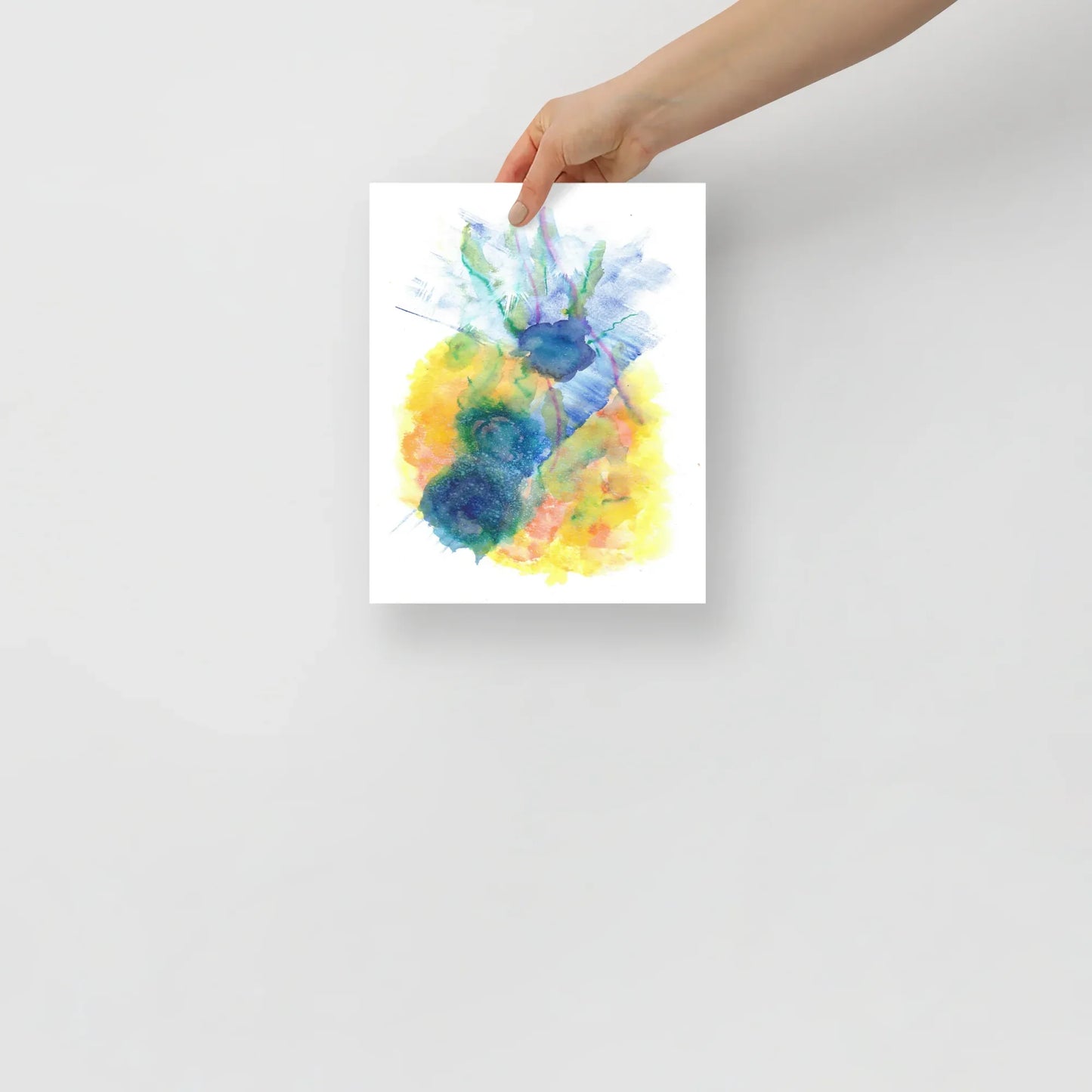 Affiche Aquarelle Abstraite RDJ 31 - Laure Leprince - Artiste Peintre