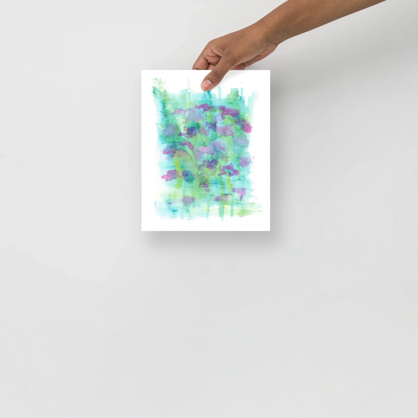 Affiche Aquarelle Abstraite RDJ 33 - Laure Leprince - Artiste Peintre