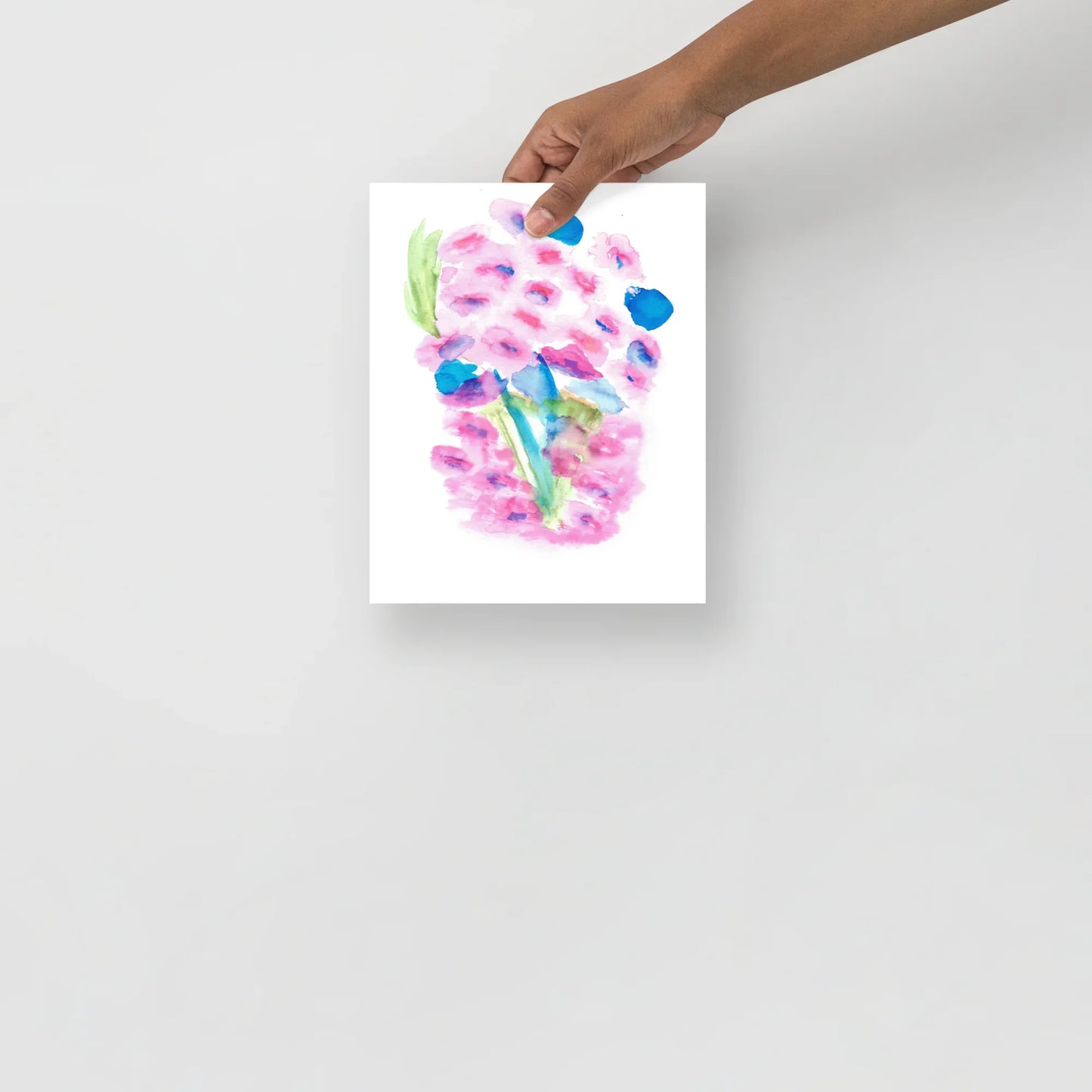 Affiche Aquarelle Abstraite RDJ 41 - Laure Leprince - Artiste Peintre