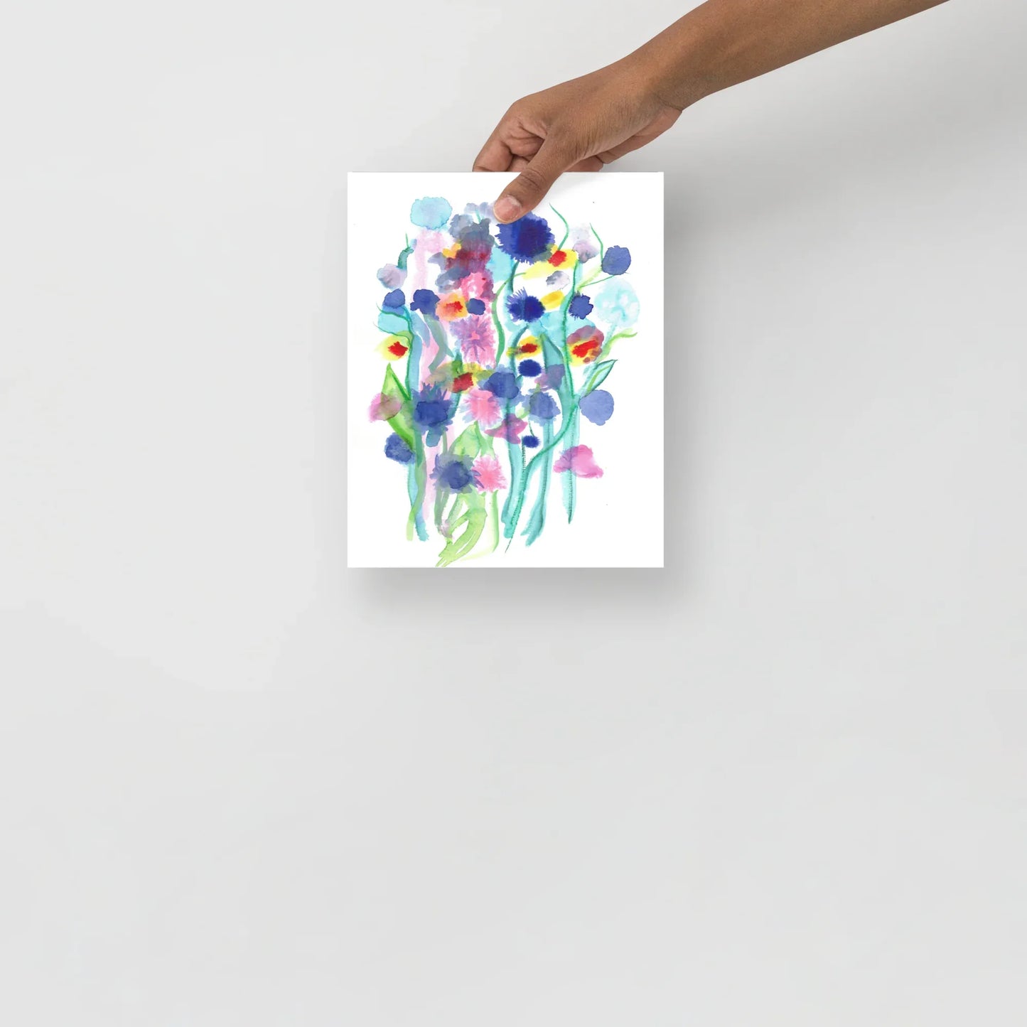 Affiche Aquarelle Abstraite RDJ 40 - Laure Leprince - Artiste Peintre