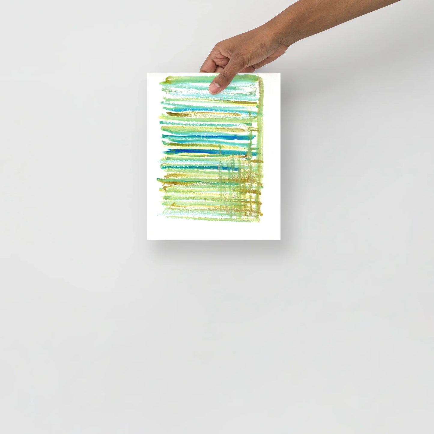 Affiche Aquarelle Abstraite RDJ 46 - Laure Leprince - Artiste Peintre