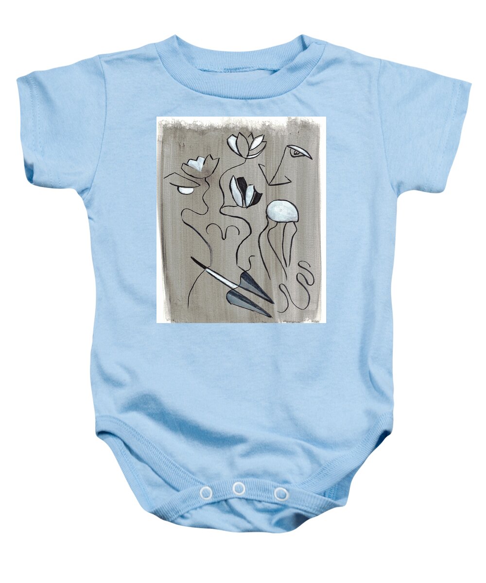 Femme Lotus - Baby Onesie