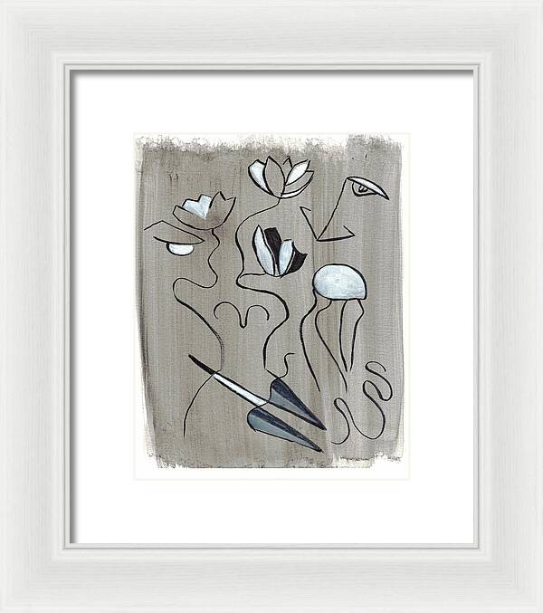 Femme Lotus - Framed Print