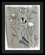 Femme Lotus - Framed Print