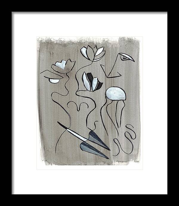 Femme Lotus - Framed Print