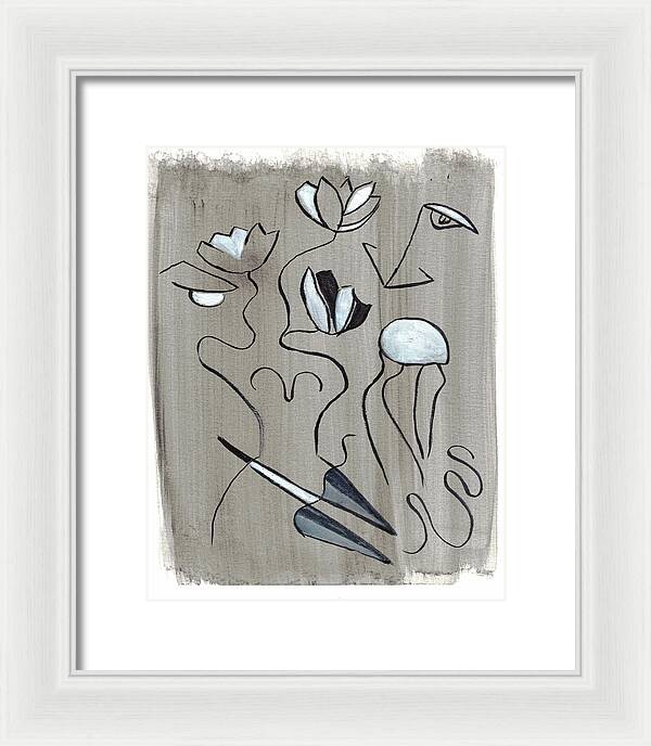 Femme Lotus - Framed Print