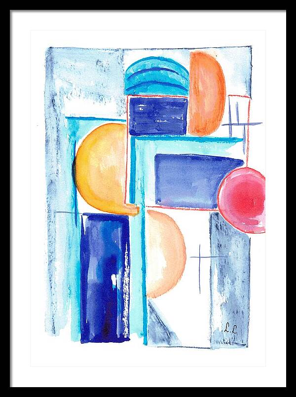 Architecture Solaire - Framed Print