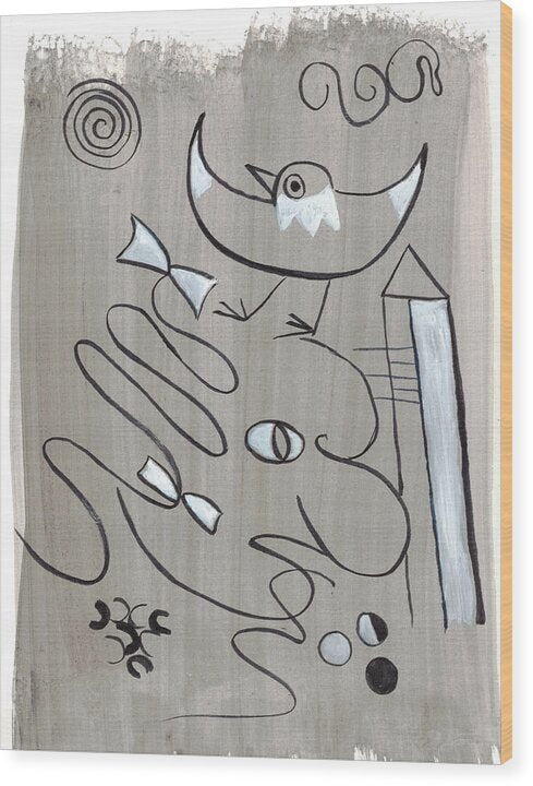 L Envole - Wood Print