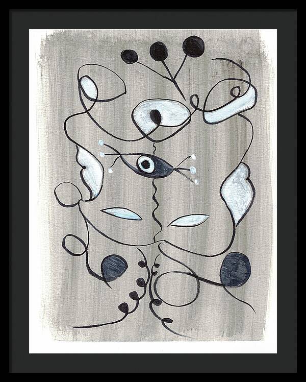 Le Masque - Framed Print