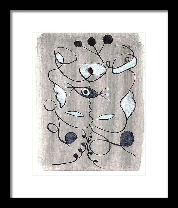 Le Masque - Framed Print
