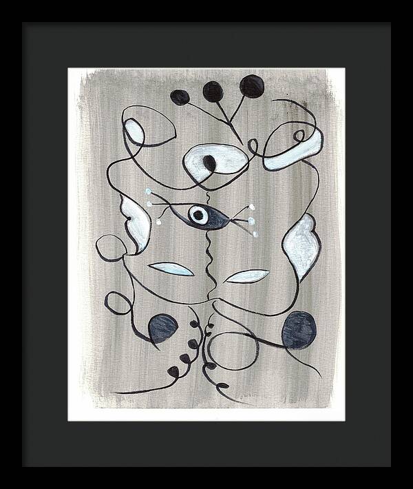 Le Masque - Framed Print