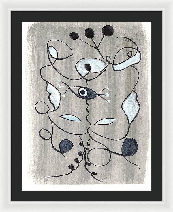 Le Masque - Framed Print