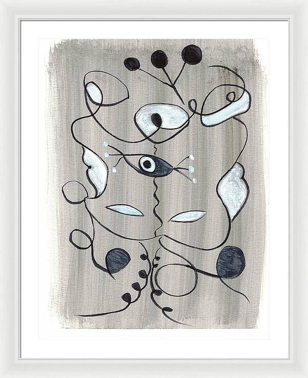 Le Masque - Framed Print