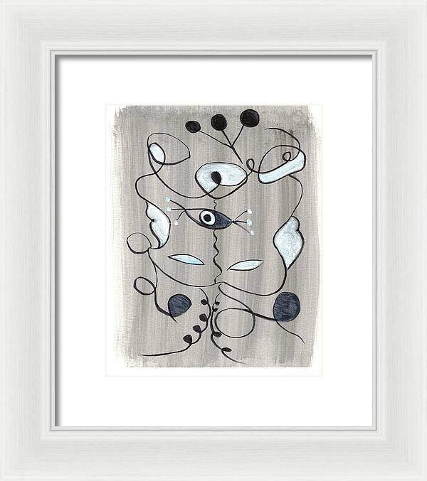 Le Masque - Framed Print