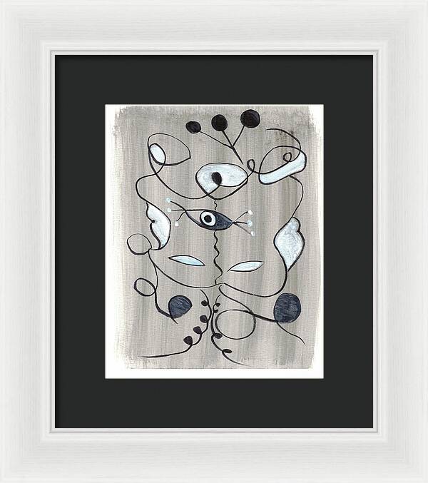 Le Masque - Framed Print