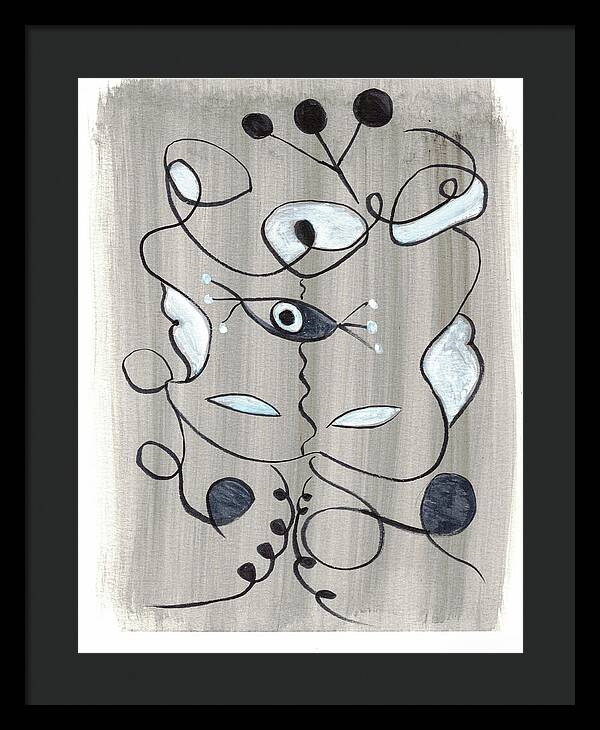 Le Masque - Framed Print