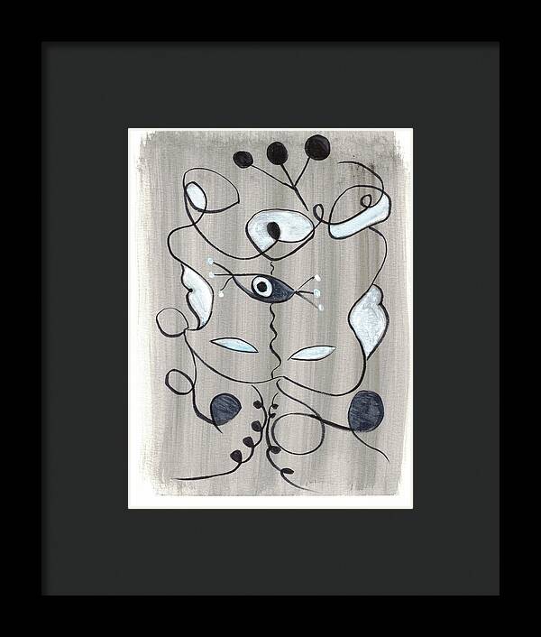 Le Masque - Framed Print