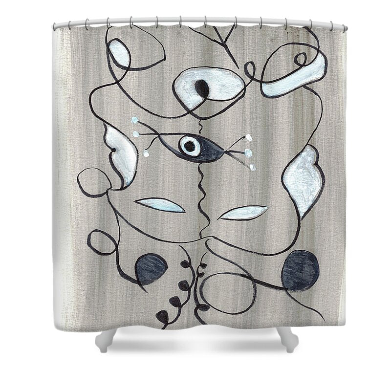 Le Masque - Shower Curtain