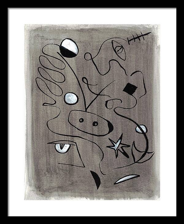 Le Taureau - Framed Print