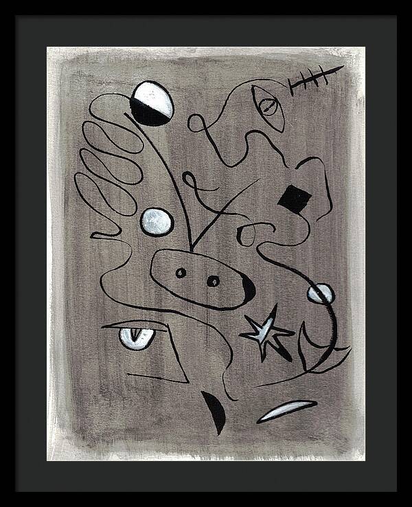 Le Taureau - Framed Print