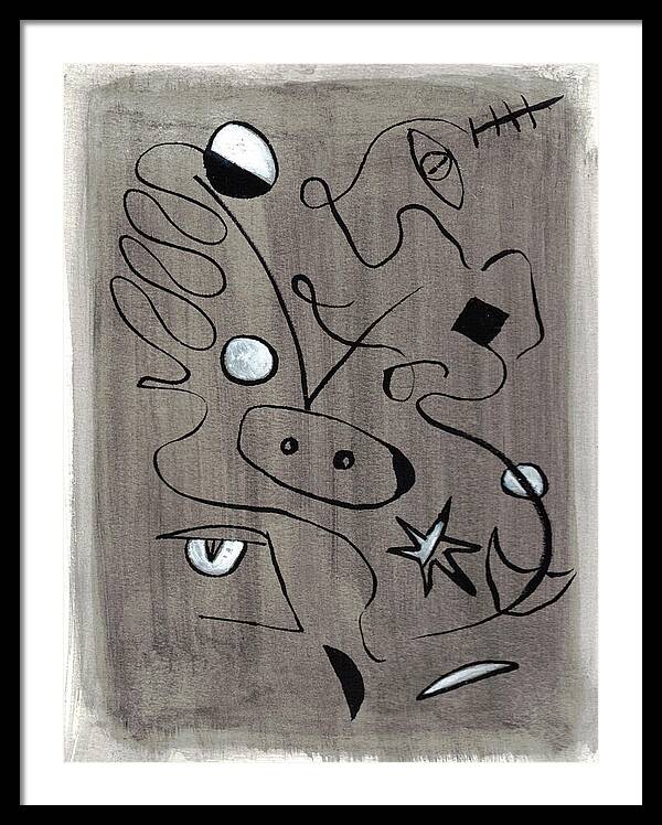 Le Taureau - Framed Print
