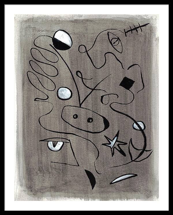 Le Taureau - Framed Print