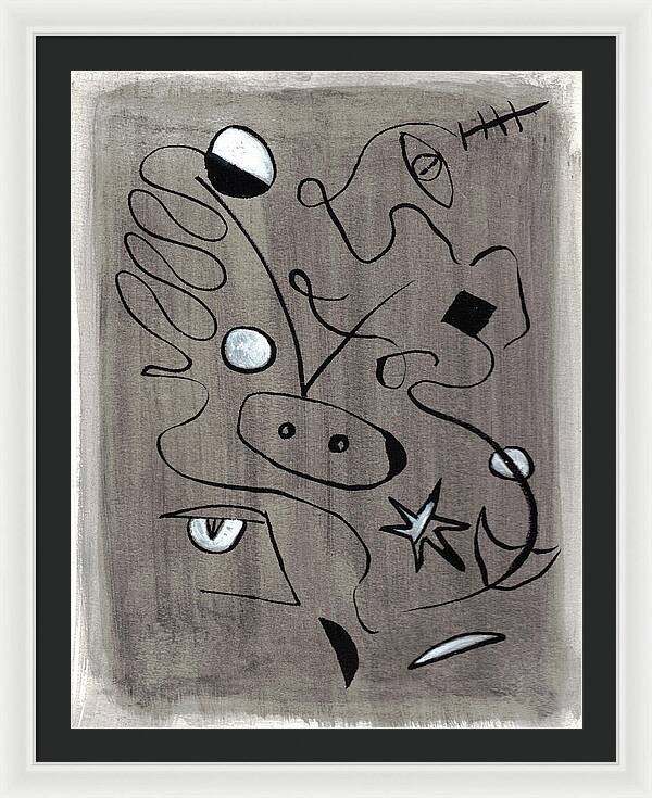 Le Taureau - Framed Print