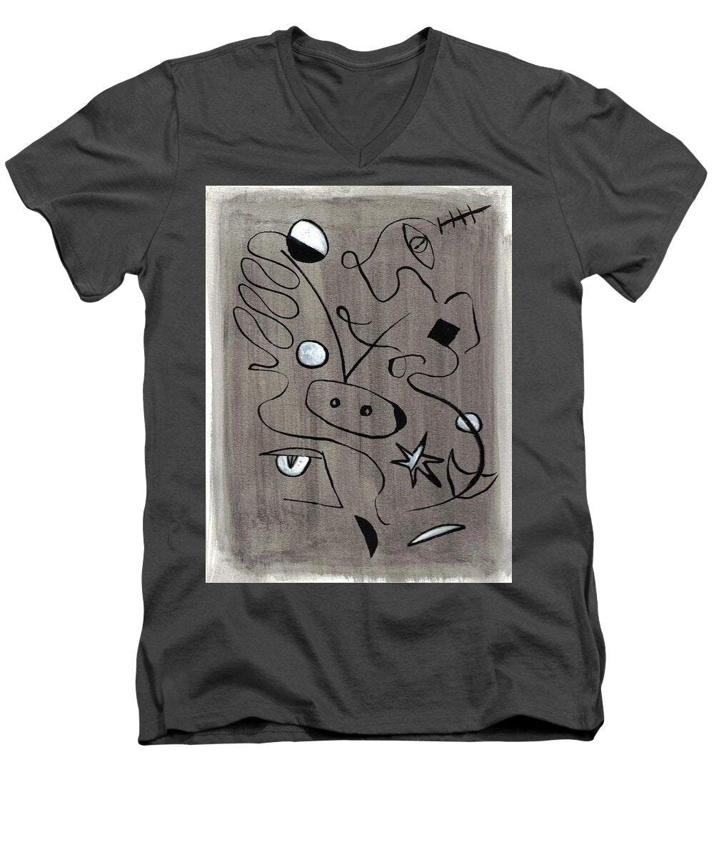 Le Taureau - Men's V-Neck T-Shirt